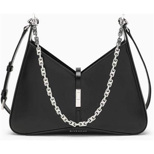 Givenchy borsa cut out piccola nera in pelle