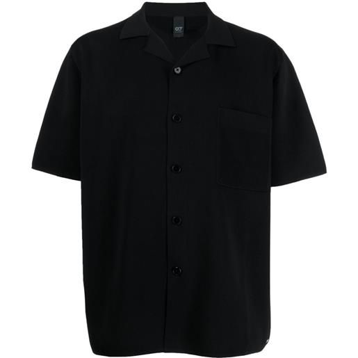 Alpha Tauri camicia con applicazione - nero