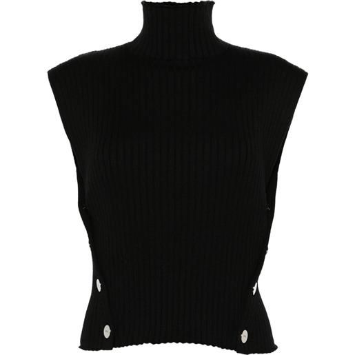 A.P.C. blusa a coste paige - nero