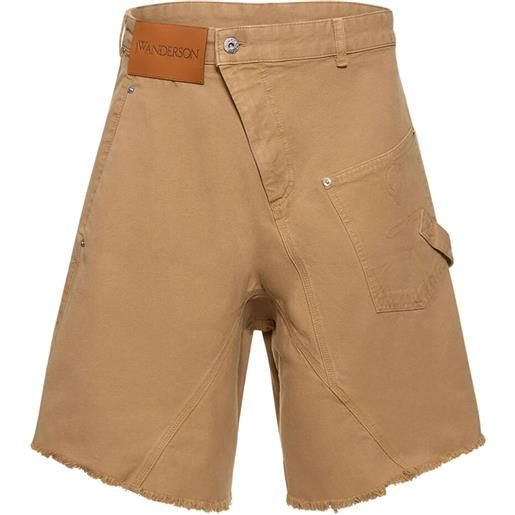 JW ANDERSON shorts in cotone