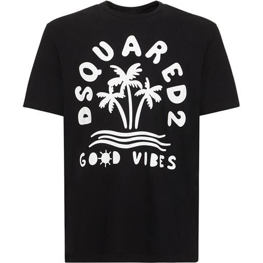 DSQUARED2 t-shirt in jersey di cotone