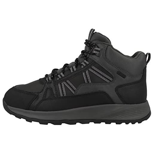 Geox uomo u terrestre b wpf f sneakers uomo, nero (black), 43 eu