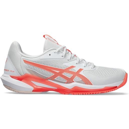 Asics - solution speed ff 3 clay (white/sun coral)