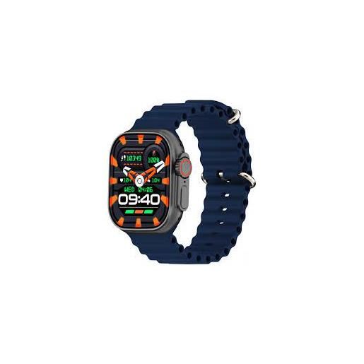 Kiano smartwatch Kiano watch solid 49mm nero/blu marino [5901821998468]
