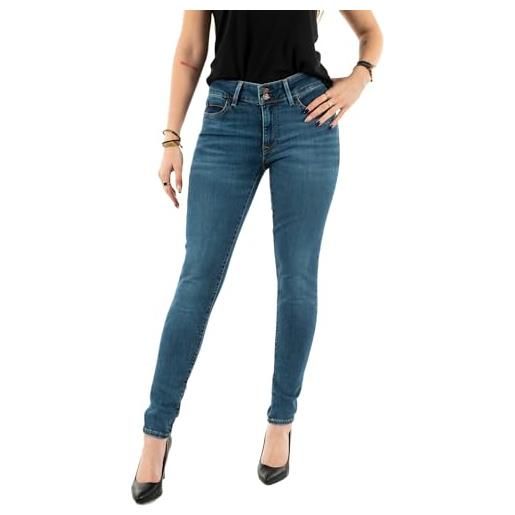 Levi's 717 double button, jeans donna, night is black, 28w / 32l