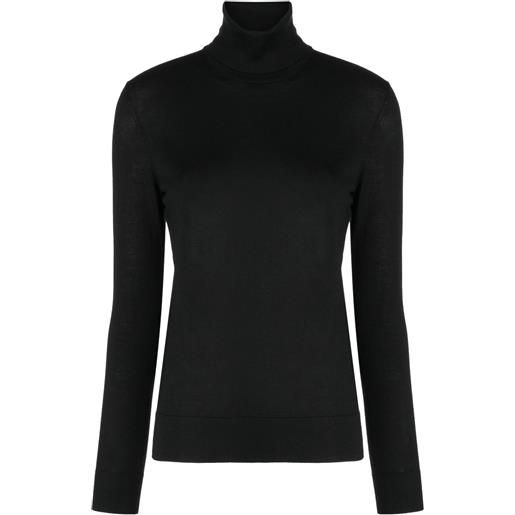 Ralph Lauren Collection maglione a collo alto - nero