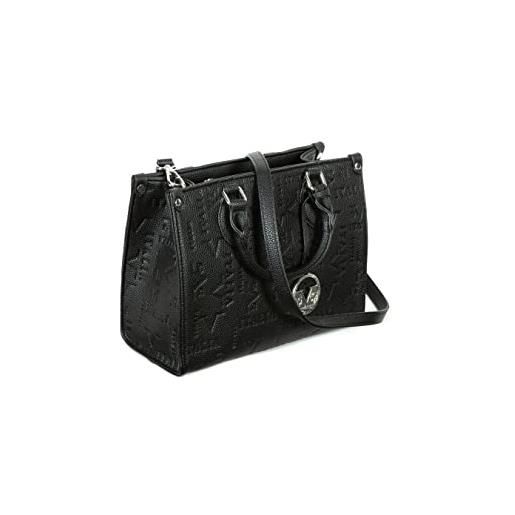19V69 ITALIA women handbag vega silver black