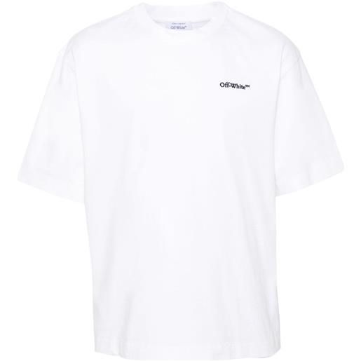 Off-White t-shirt con motivo arrows - bianco