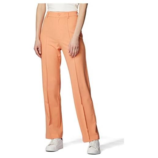 Mavi pantaloni in tessuto jeans, arancione, l donna