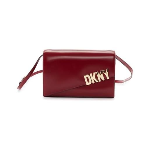 DKNY alison-pochette convertibile, borsa a tracolla donna, colore: rosso