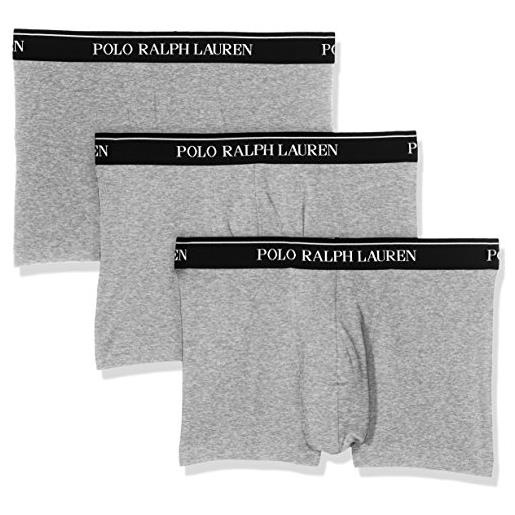 Ralph Lauren polo Ralph Lauren 3 pack trunks pantaloncini, grau (3pk an htr bb3an), xl (pacco da 3) uomo