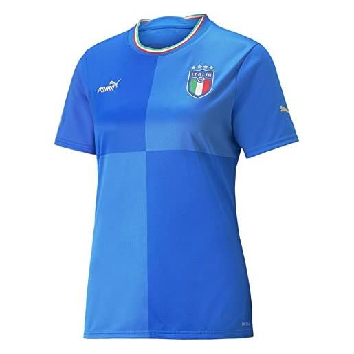 Puma 765644 season 2022/23 official home t-shirt donna ignite blue-ultra blue l