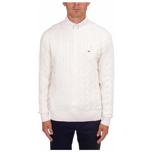Tommy Hilfiger pullover classics relaxed fit in maglia trecce