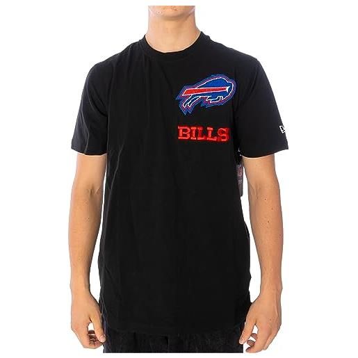 New Era logoselect buffalo bills - maglietta da uomo, nero , l
