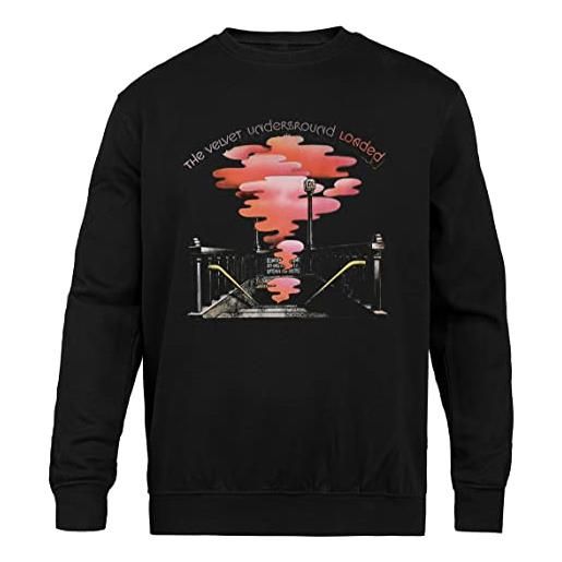 JINBETEE the velvet underground - loaded maglia unisex girocollo nera