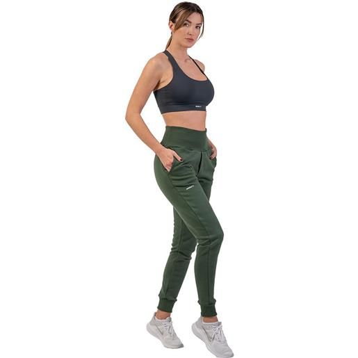 Nebbia loose fit feeling good 409 tracksuit pants verde xs donna