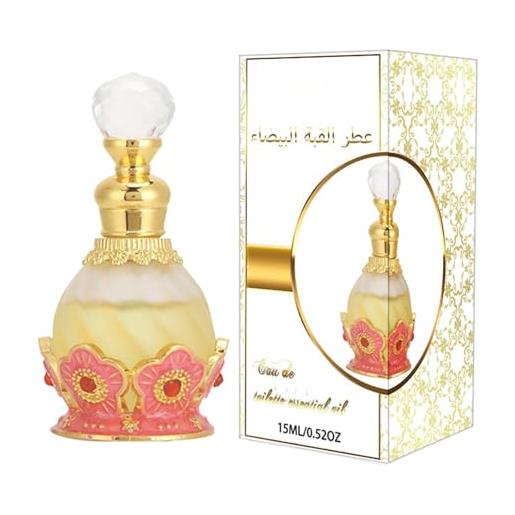 Yatlouba profumo arabo per donna, profumo arabo per donna|note floreali olio di profumo arabo, fragranza di lusso, profumo arabo dal profumo affascinante, profumo a lunga durata, regali di compleanno