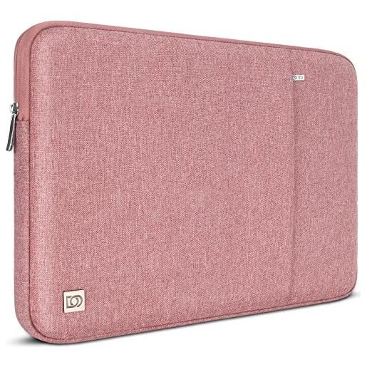 DOMISO 11.6 pollici impermeabile custodia custodia protettiva laptop borsa per 12.3 microsoft surface pro 6/12.9 i. Pad pro/dell xps 13/huawei mate. Book 13/asus/samsung, rosso