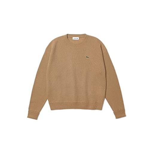Lacoste-women s sweater-af9551-00, beige, 34