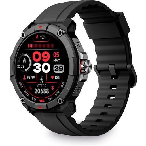 Ksix gps compass smartwatch nero