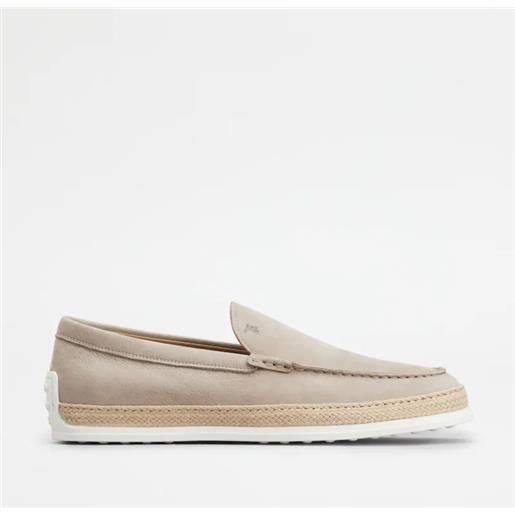 TOD'S slip-on in nabuk