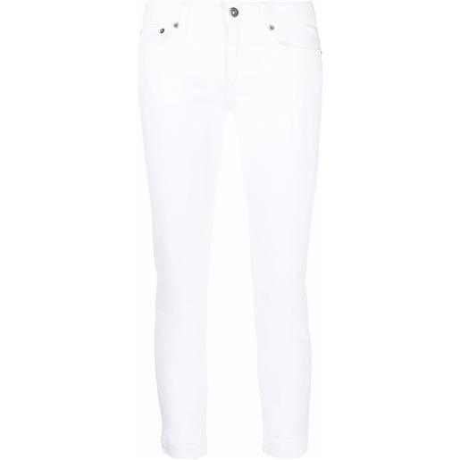 DONDUP jeans crop - bianco