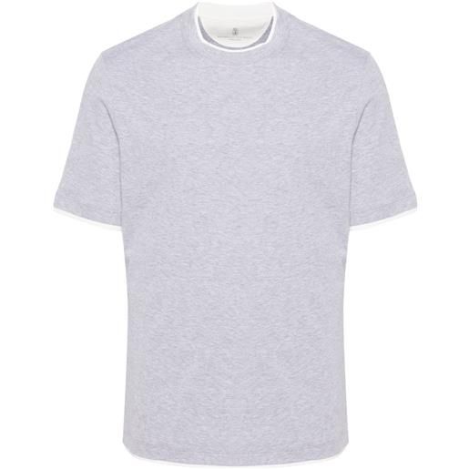 Brunello Cucinelli t-shirt - grigio