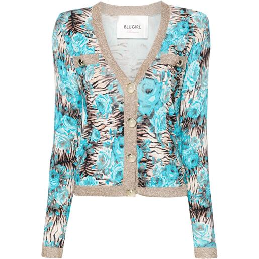 Blugirl cardigan con stampa