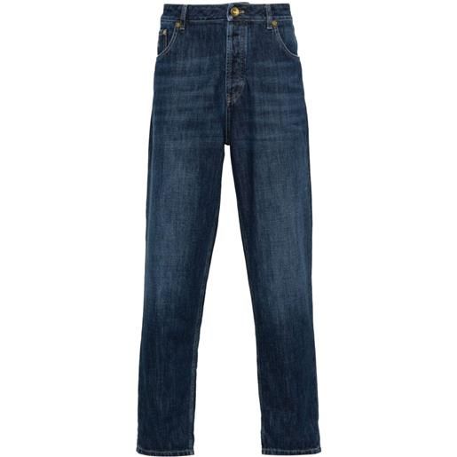 Brunello Cucinelli jeans slim affusolati - blu
