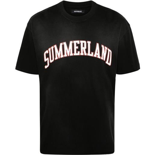 Nahmias t-shirt summerland collegiate - nero