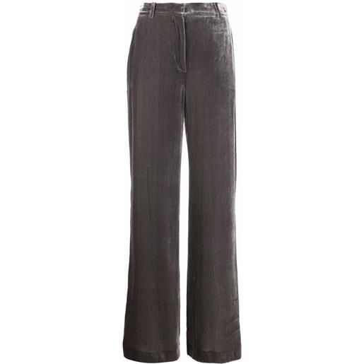 Alberta Ferretti pantaloni svasati - grigio