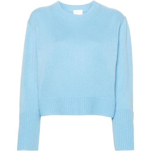Allude maglione crop - blu