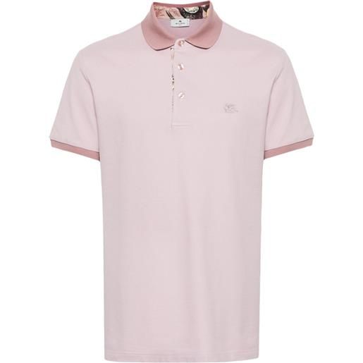 ETRO polo pegaso - rosa