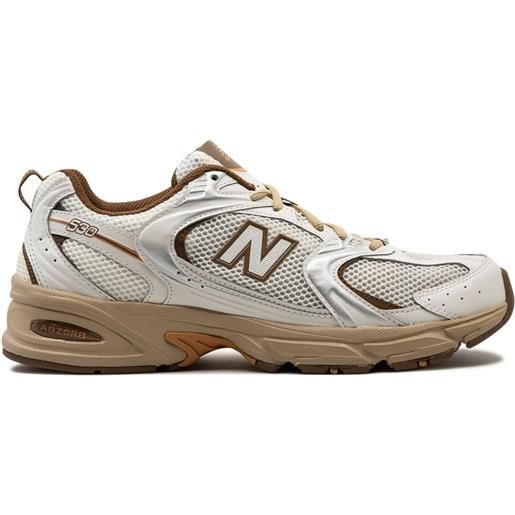 New Balance sneakers 530 off-white/brown - toni neutri