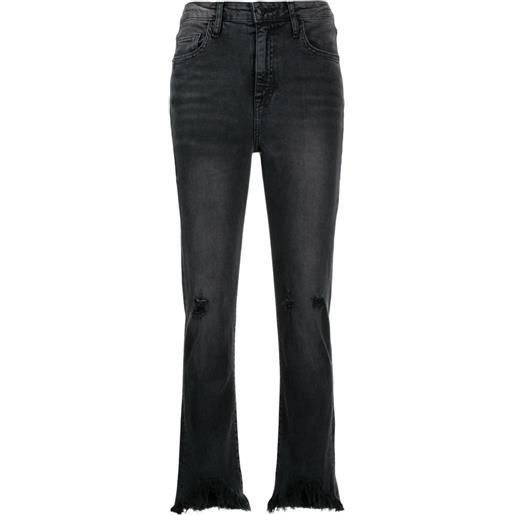 Simkhai jeans svasati a vita alta - grigio