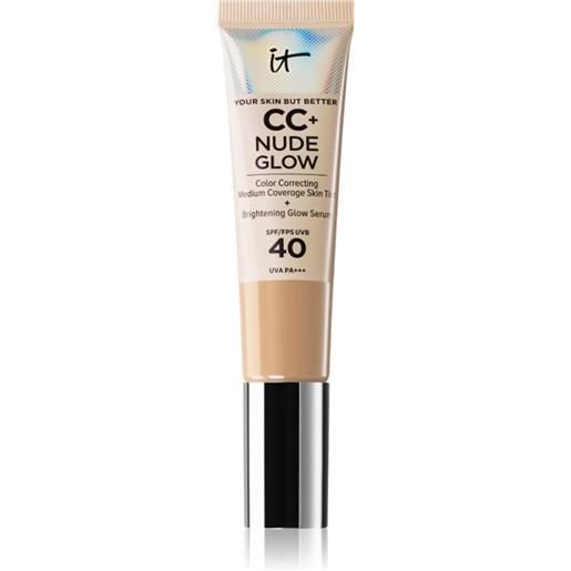 IT Cosmetics your skin but better cc + nude glow 32 ml