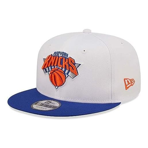 New Era nba york knicks white crown team 9fifty snapback cap, größe: s/m
