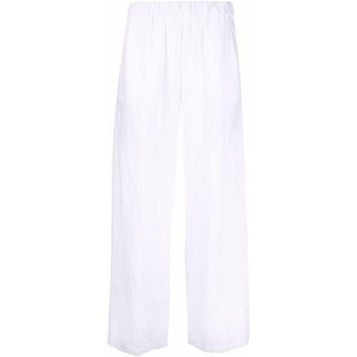 ASPESI pantaloni dritti elasticizzati - bianco
