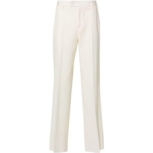 Off-White pantaloni sartoriali dritti - bianco