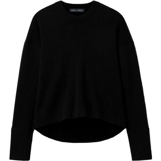 Proenza Schouler maglione eco cashmere oversize - nero
