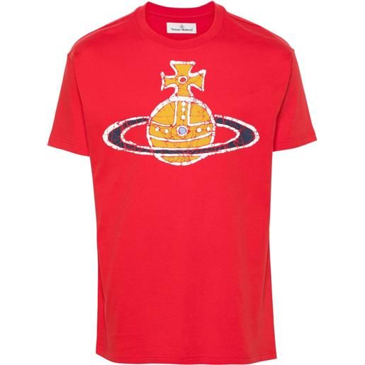 Vivienne Westwood t-shirt con logo - rosso