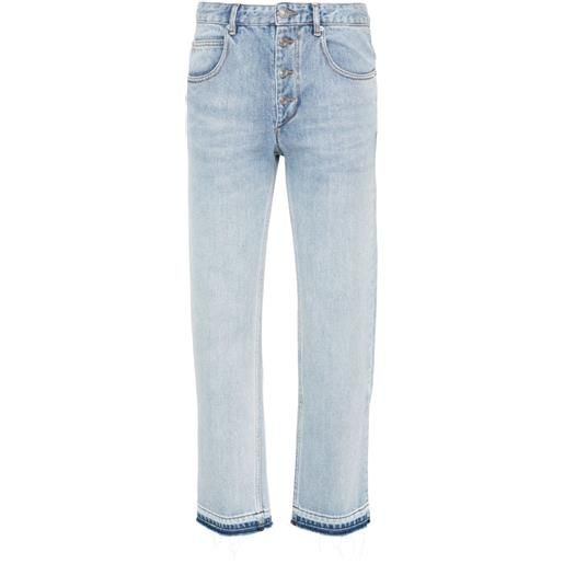 ISABEL MARANT jeans jemina crop slim - blu
