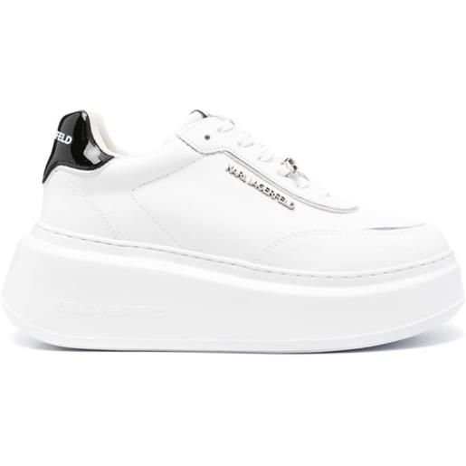 Karl Lagerfeld sneakers anakapri brooch - bianco