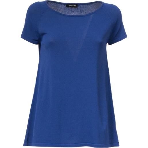 ANNECLAIRE t-shirt m/c ANNECLAIRE 598 blu donna