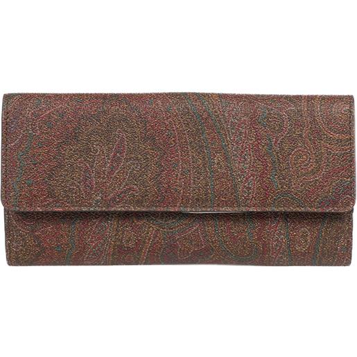 ETRO portafoglio paisley book di ETRO 0600 mutlicolore donna