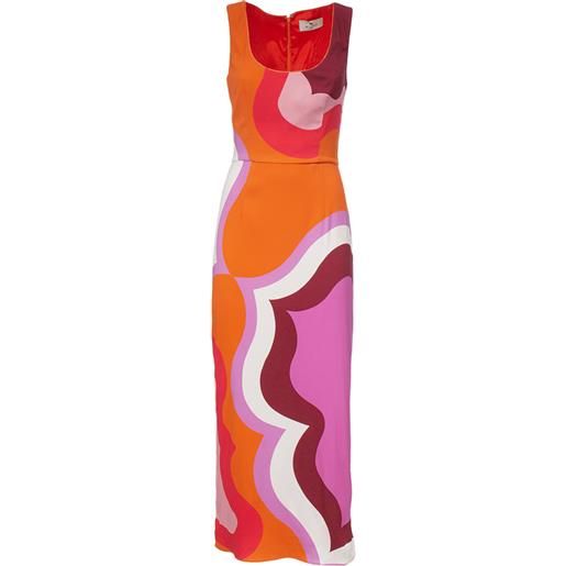 ETRO abito tubino di ETRO 0750 stampa multicolore donna