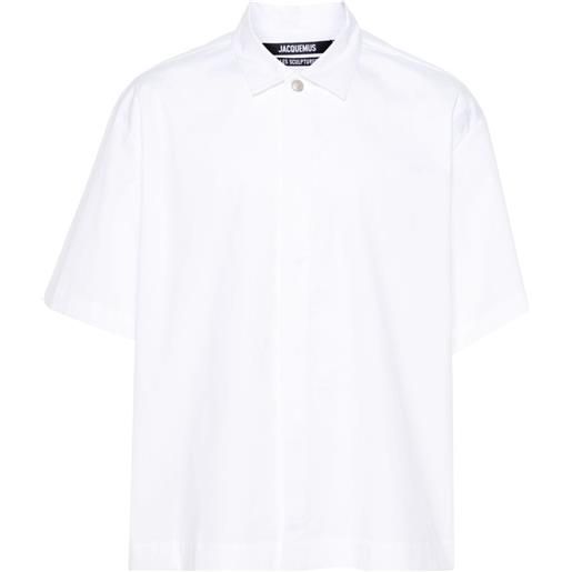 Jacquemus camicia denim - bianco