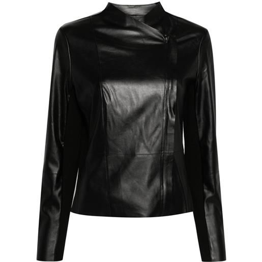 DKNY giacca con inserti - nero