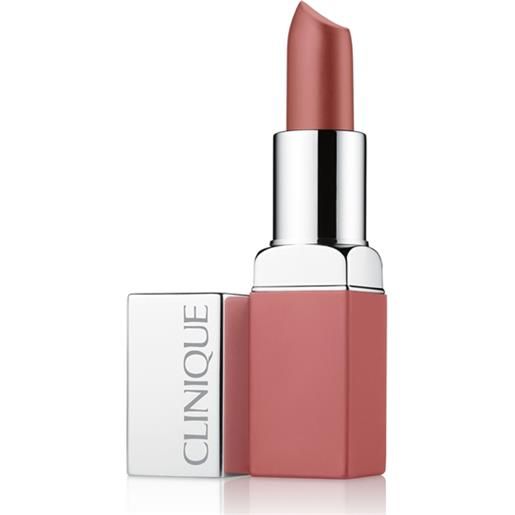 Clinique pop matte lip colour + primer rossetto mat, rossetto 01 blushing pop