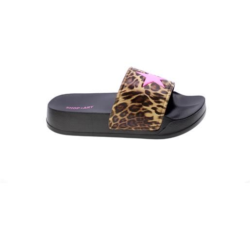 Shop art mules donna leopardato slippers christine sass230259